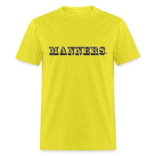 Manners Life Hack - Men's T-Shirt