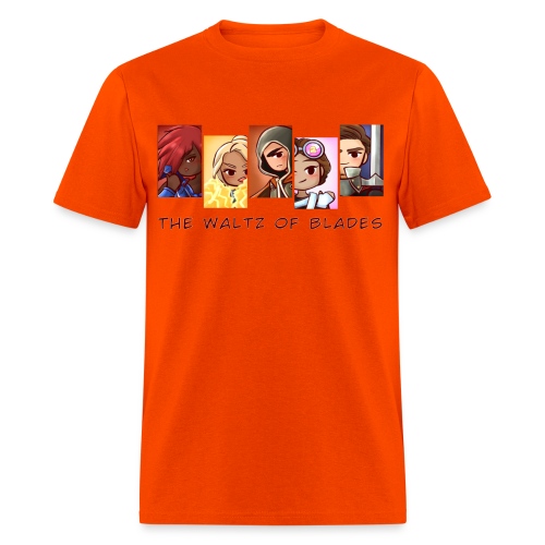 Waltz of Blades Characters and Title - Men's T-Shirt