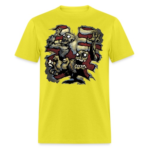 Choice Of Zombies color - Men's T-Shirt
