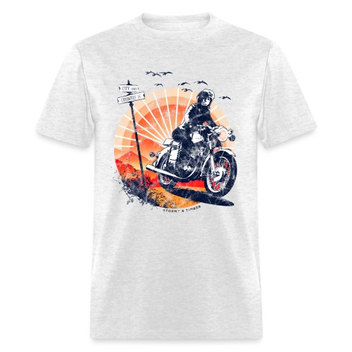 City or Country Motorbike Ride - Men's T-Shirt