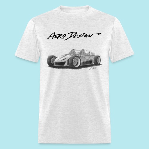 Aero Design Razor Concept (Front Only) - Men's T-Shirt