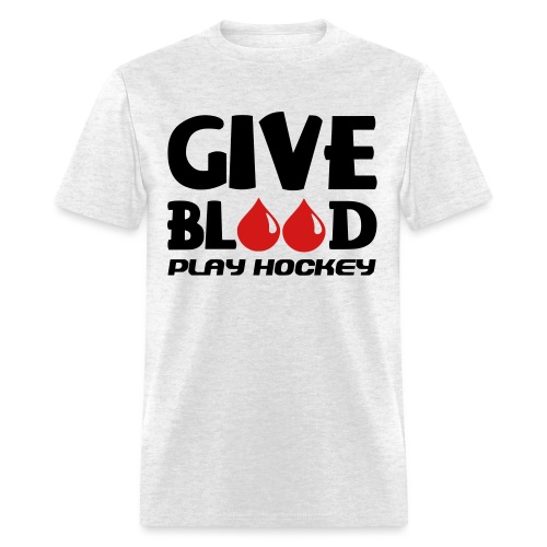 Give Blood, Play Hockey - Men's T-Shirt