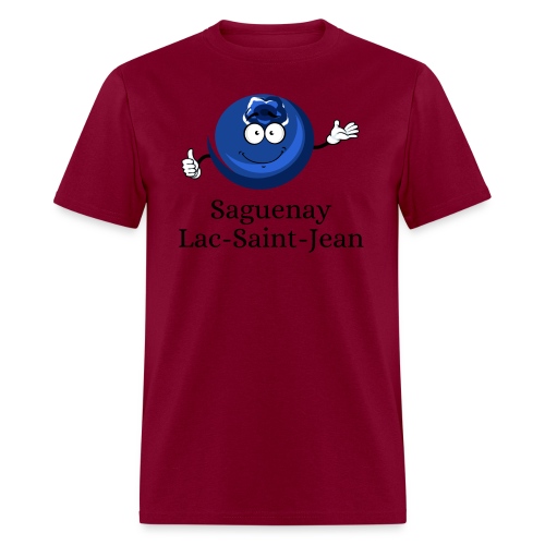Bleuet Saguenay Lac-Saint-Jean - Men's T-Shirt