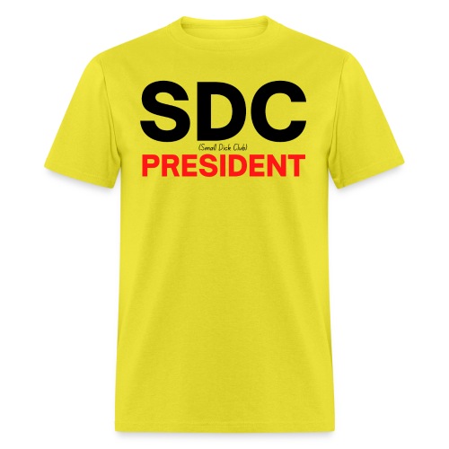 SDC Small Dick Club President, Gag Gift - Men's T-Shirt