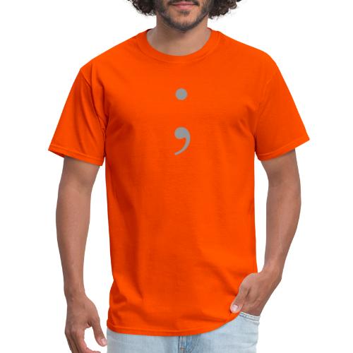 Semi Colon - Men's T-Shirt