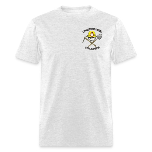 Miner Logo Black Text 08 20 14 png - Men's T-Shirt