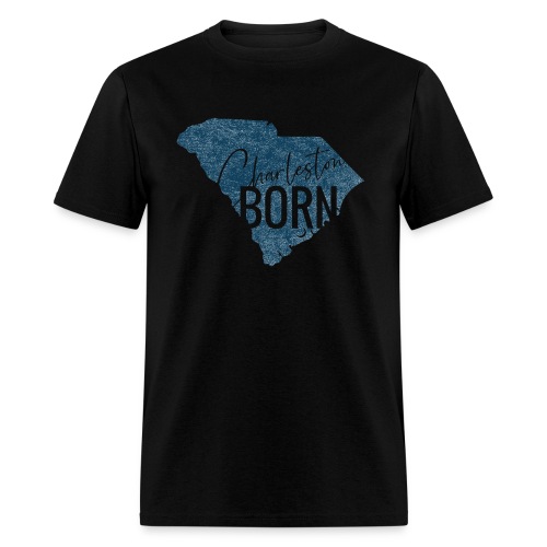 Charleston Born (Blue) - Men's T-Shirt
