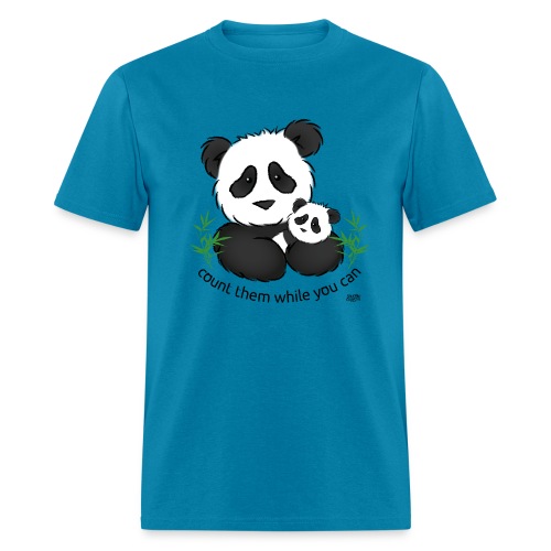 SnuggleCoats_panda - Men's T-Shirt