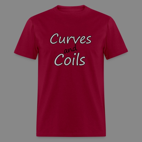Curves and Coils - Men's T-Shirt