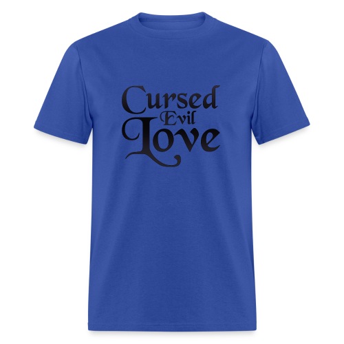 Cursed Evil Love Logo Original - Men's T-Shirt