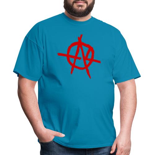 Anarchy (Red) - Men's T-Shirt