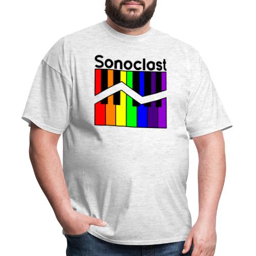 Sonoclast Rainbow Keys (for light backgrounds) - Men's T-Shirt