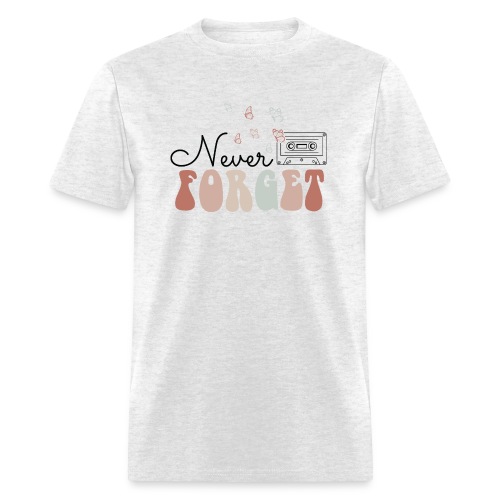 Never Forget - Mixed Tape Graphic - Men's T-Shirt