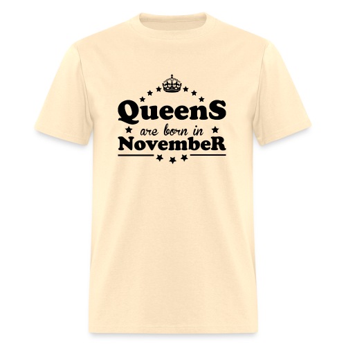Queens are born in November - Men's T-Shirt