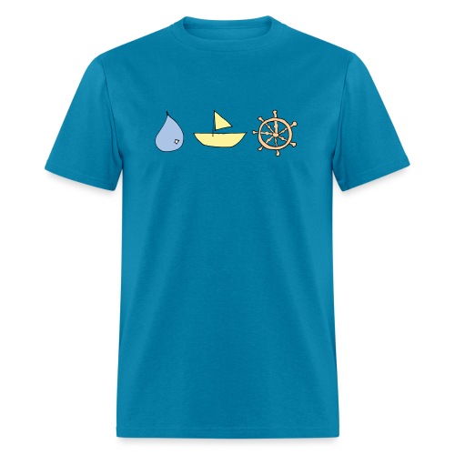 Drop, ship, dharma - Men's T-Shirt