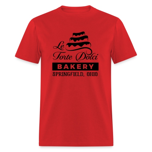 Le Torte Dolci Logo Solid Black Ink Version - Men's T-Shirt