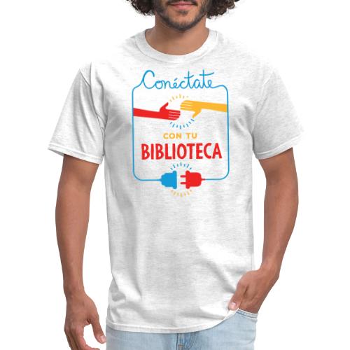 Conéctate Con Tu Biblioteca - Men's T-Shirt