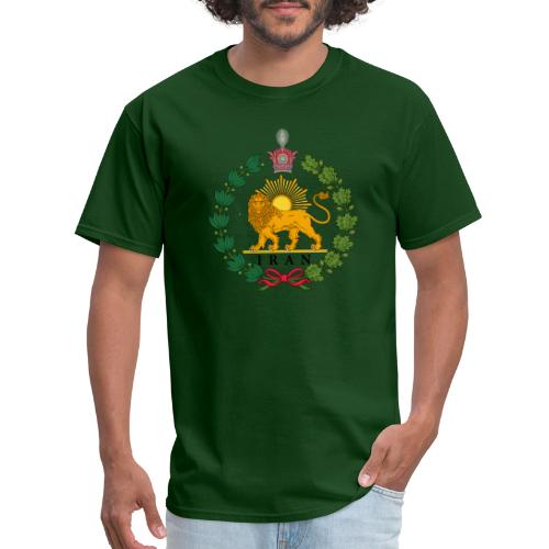 Iran Lion and Sun Green - Men's T-Shirt