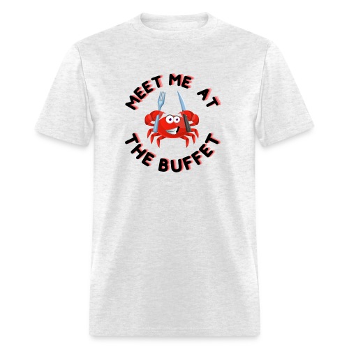 Meet at the Buffet - Gubert is hungry LIGHT COLORS - Men's T-Shirt