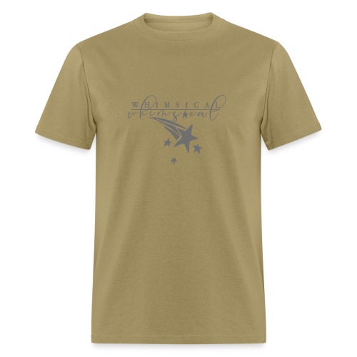 Whimsical - Shooting Star - Grey - Men's T-Shirt