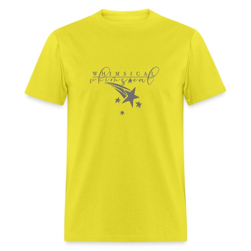 Whimsical - Shooting Star - Grey - Men's T-Shirt