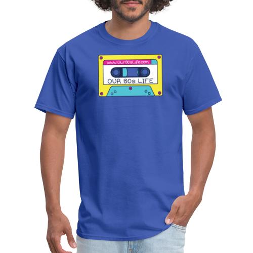 Our 80s Life Cassette Logo - Men's T-Shirt
