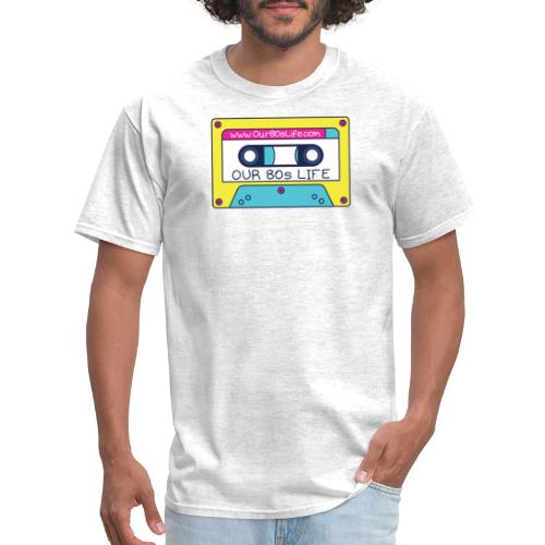 Our 80s Life Cassette Logo - Men's T-Shirt