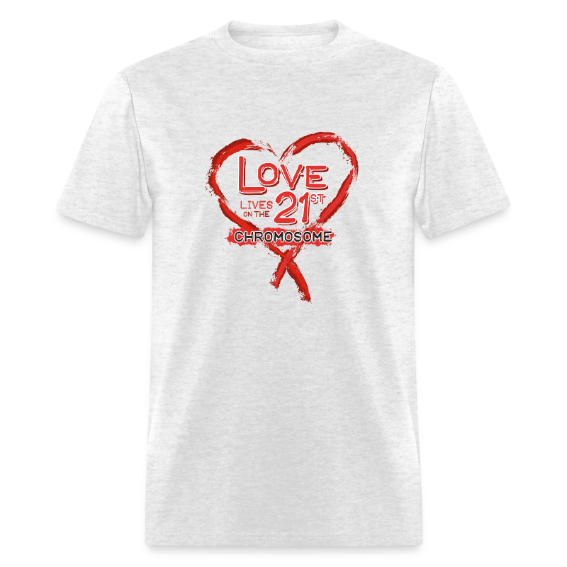 Down Syndrome Love (Red) - Men's T-Shirt
