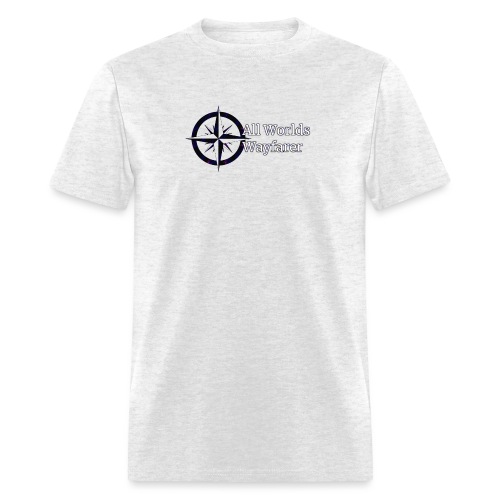 All Worlds Wayfarer: Logo - Men's T-Shirt