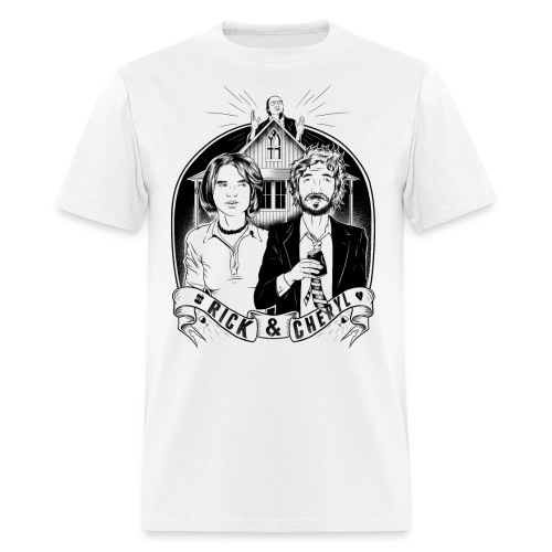 rick and cheryl WHITESHIRTSONLY - Men's T-Shirt