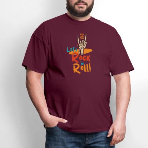 Let's Rock and Roll - Men's T-Shirt