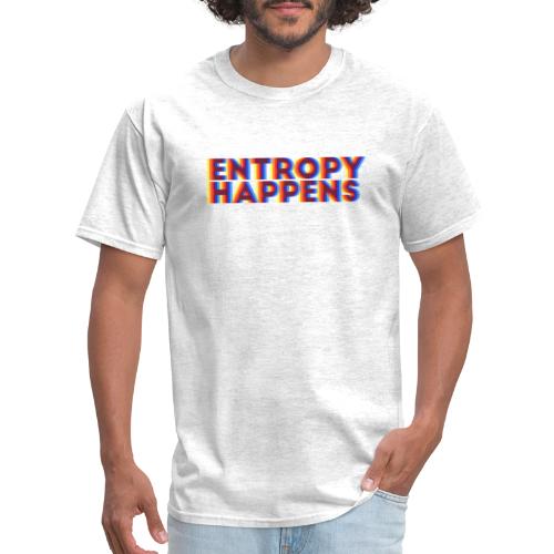 Entropy Happens - Color Blur Design - Men's T-Shirt