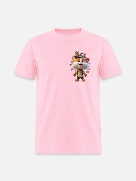 racoon - Men's T-Shirt - pink