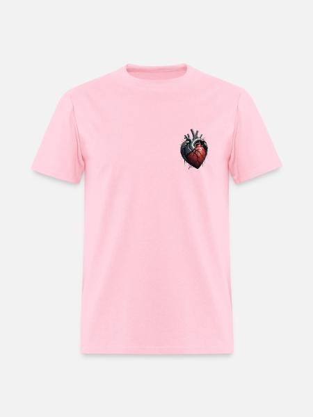 broken heart - Men's T-Shirt - pink