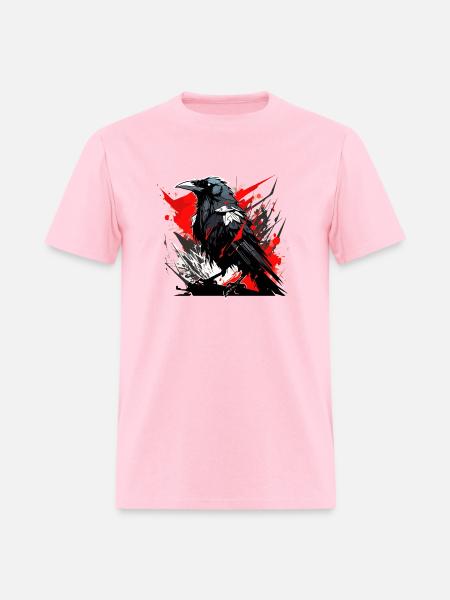 Raven - Men's T-Shirt - pink
