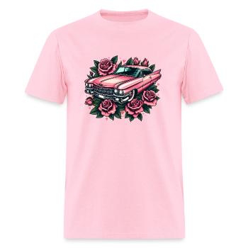Pink cadillac - Men's T-Shirt - pink - Front - Jose (178cm)