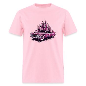 Pink cadillac - Men's T-Shirt - pink - Front - Jose (178cm)