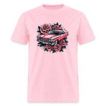 Pink cadillac - Men's T-Shirt - pink - Front - Jose (178cm)