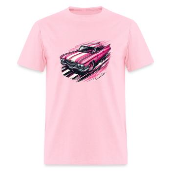 Pink cadillac - Men's T-Shirt - pink - Front - Jose (178cm)