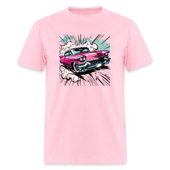 Pink cadillac - Men's T-Shirt - pink - Front - Jose (178cm)
