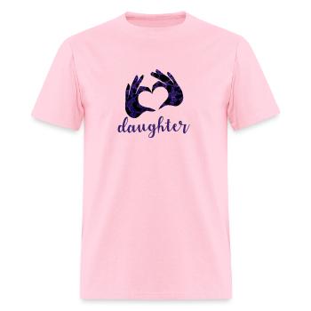 Daughter - Men's T-Shirt - pink - Front - Jose (178cm)