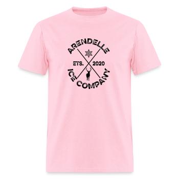 arendelle ice company for light - Men's T-Shirt - pink - Front - Jose (178cm)