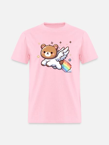 Pegasus Bear - Men's T-Shirt - pink