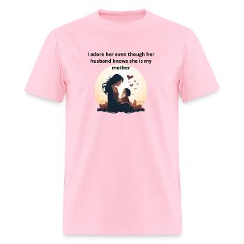 A mother's love has no limits - Men's T-Shirt - pink - Front - Jose (178cm)