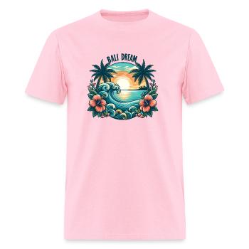 Bali Dream - Men's T-Shirt - pink - Front - Jose (178cm)