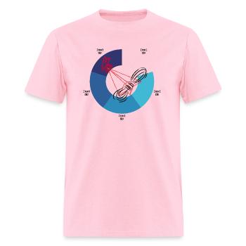 Love beyond data - Men's T-Shirt - pink - Front - Jose (178cm)
