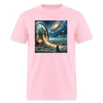 Father Space-Time - Men's T-Shirt - pink - Front - Jose (178cm)