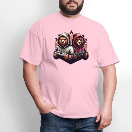 2 grizzlies gamer bears - Men's T-Shirt