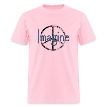 Imagine 1 - Men's T-Shirt - pink - Front - Jose (178cm)