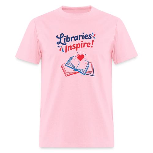 Libraries Inspire! - Men's T-Shirt